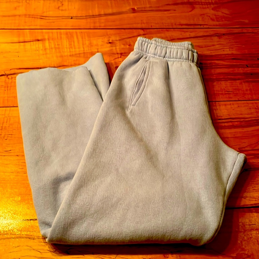 Aerie offline XXS light blue cut off sweatpants